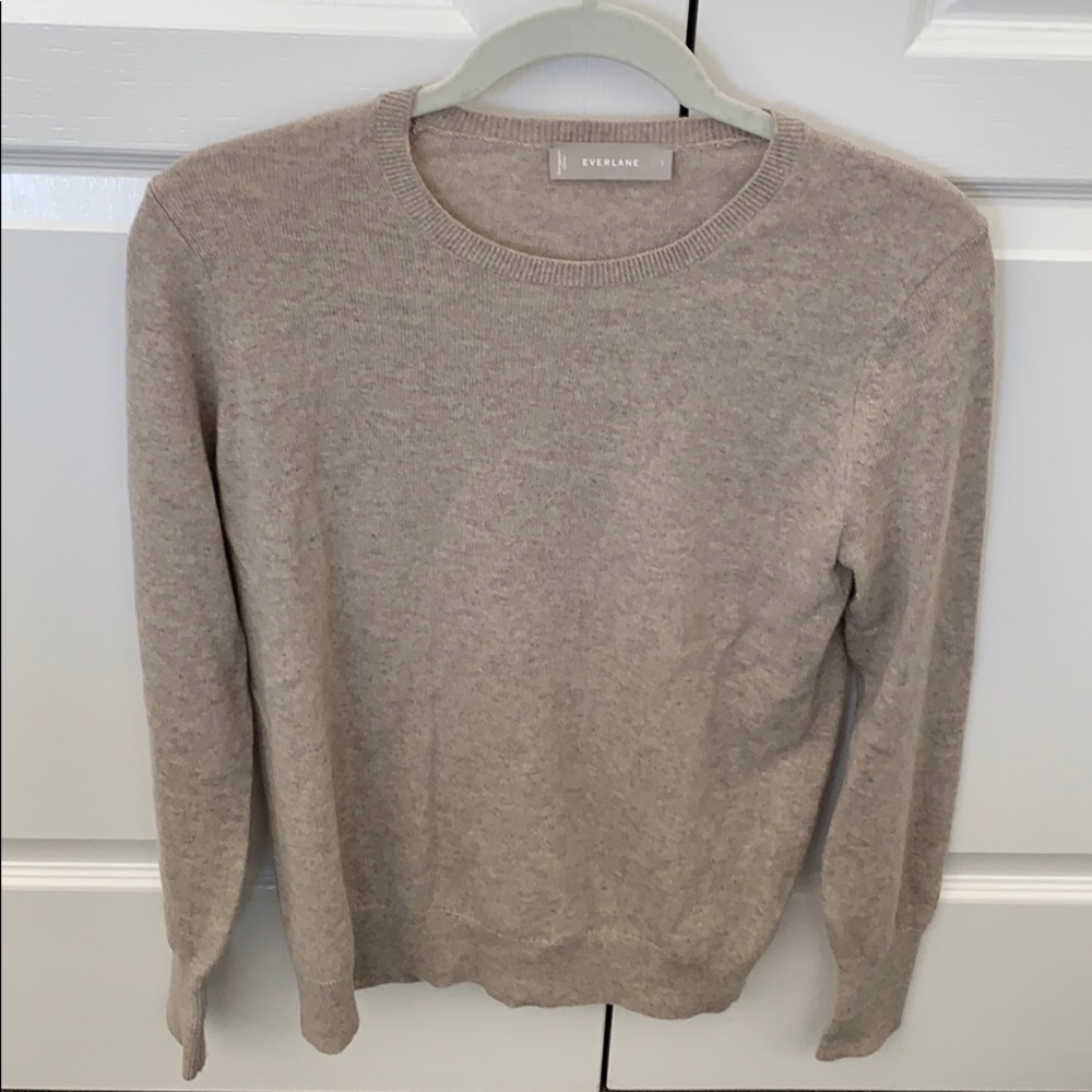 Everlane cashmere sweater crew neck